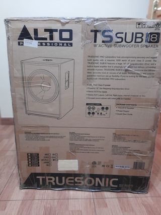 Subwoofer Alto TS SUB 18 Truesonic