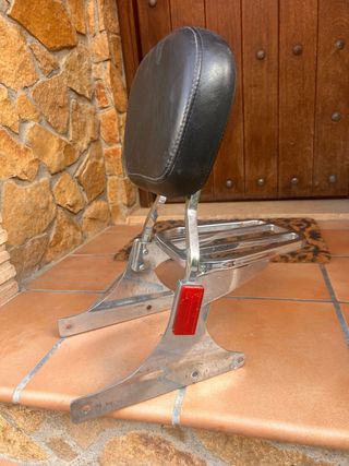 Respaldo con portaequipajes Harley Davidson