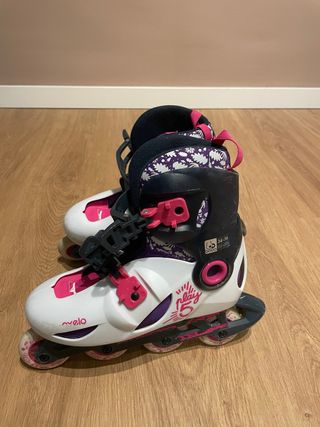 Patines infantiles talla 34-36 con protecciones