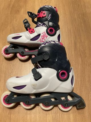 Patines infantiles talla 34-36 con protecciones