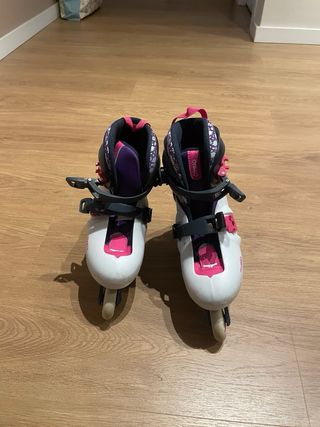 Patines infantiles talla 34-36 con protecciones