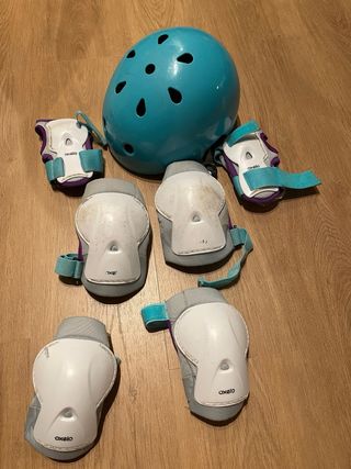 Patines infantiles talla 34-36 con protecciones