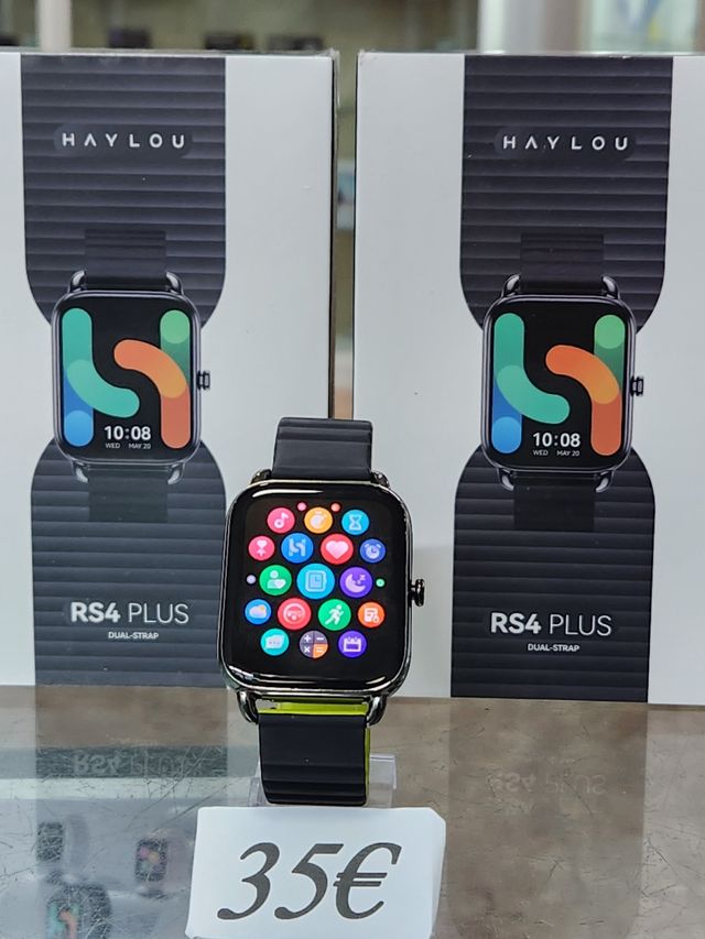 Smartwatch Haylou RS4 Plus Negro/Verde
