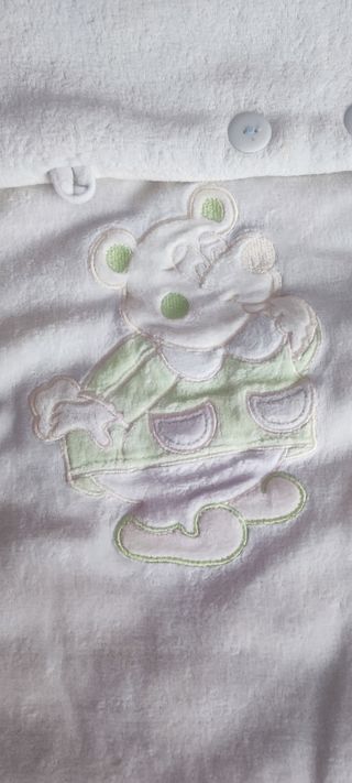 Saco dormir bebé oso azul