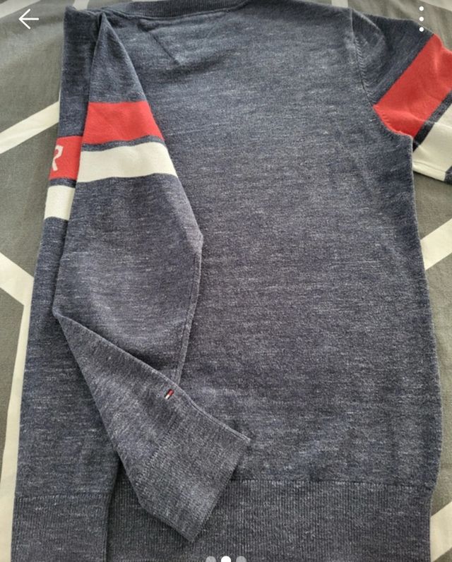 Jersey Tommy Hilfiger azul y rojo