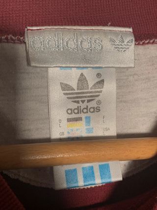 Sudadera Adidas vintage, jersey retro streetwear