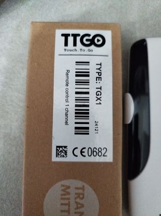 Telecomando Nice TGX1 TTGO Nuovo