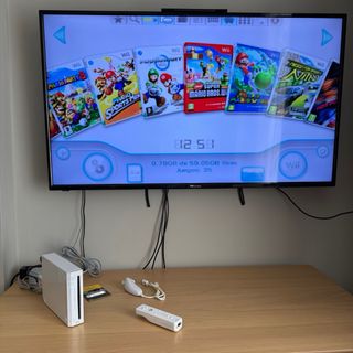 Wii 64GB blanca con Juegos