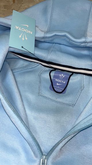 Sudadera Nike NOCTA Azul con Cremallera