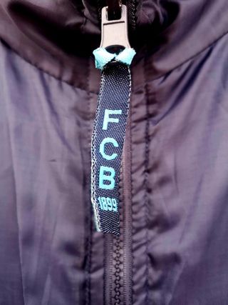 Abrigo FC Barcelona Plumas Vintage Reversible 2000