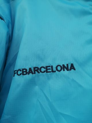 Abrigo FC Barcelona Plumas Vintage Reversible 2000