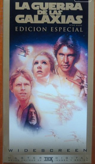 Trilogía Star Wars VHS Edición Especial 1997