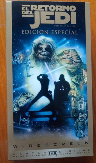 Trilogía Star Wars VHS Edición Especial 1997
