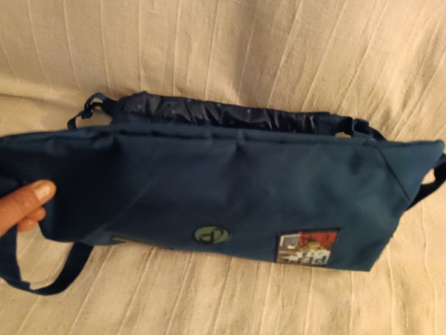 Mochila con asas Pepe Jeans Burdeos y Azul