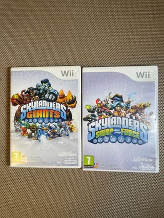 Skylanders Giants + Swap Force Wii
