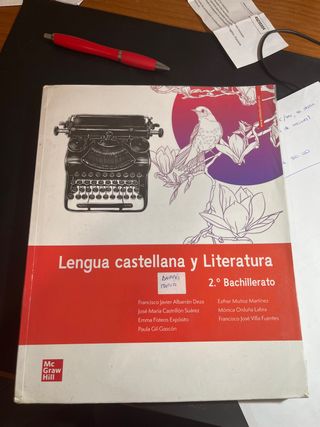 Lengua castellana y Literatura 2.º Bachillerato...