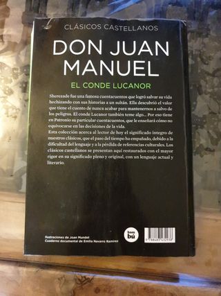 El conde Lucanor (Letras mayúsculas. Clásicos c...