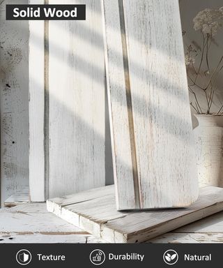 2 Estanterías Flotantes Madera 60cm