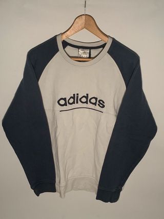 Sudadera Adidas vintage, jersey retro streetwear
