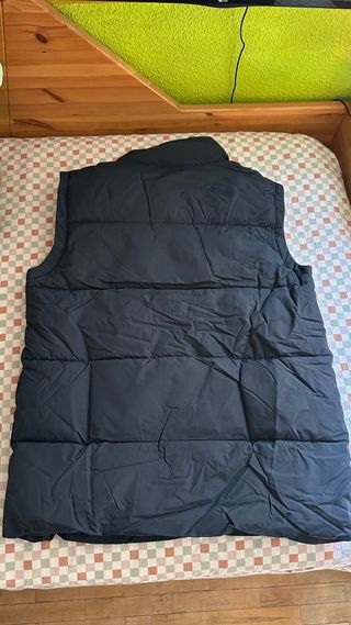 Chaleco acolchado azul marino talla M
