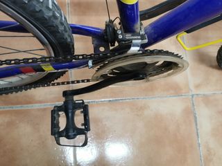 Bicicleta Conor 24 pulgadas Azul y Amarilla