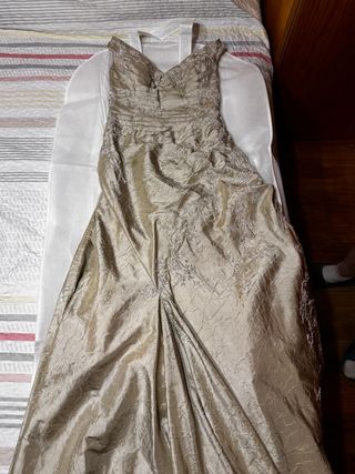 Vestido de Novia Dorado