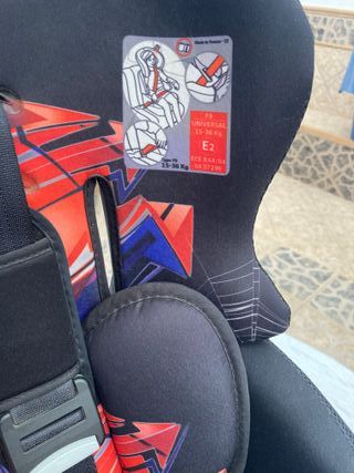 Silla de coche infantil Spiderman Marvel
