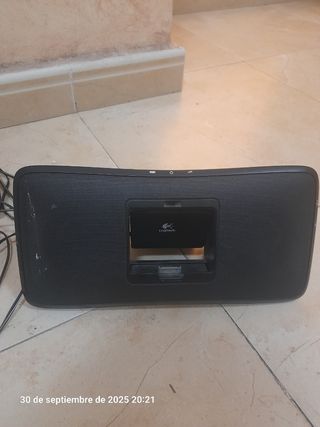 Soporte iPod Logitech Negro
