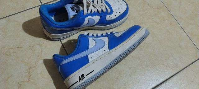 Scarpe Nike Air Force 1 Blu e Bianche
