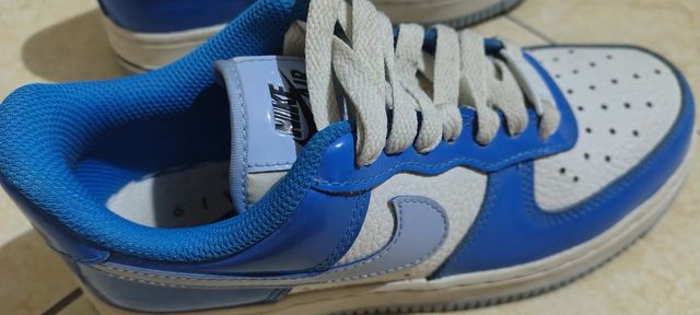 Scarpe Nike Air Force 1 Blu e Bianche