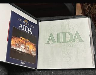 Vinilo LP Aida de Verdi de Placido Domingo