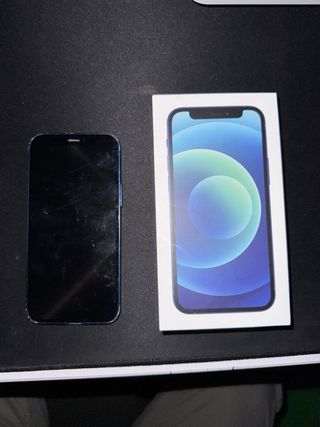 iPhone 12 mini 128GB azul para piezas