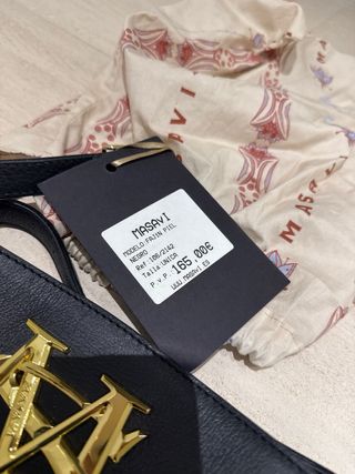 Cinturón Masavi Negro y Dorado