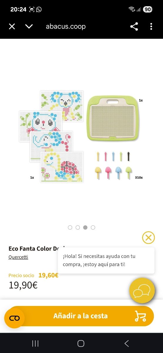 Juego construcción Fanta Color Play Eco+ Quercetti