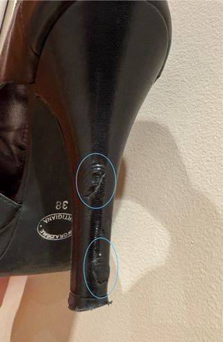 Zapatos peep-toe ‘Sisley’