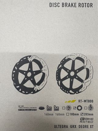 Discos freno RT MT800.