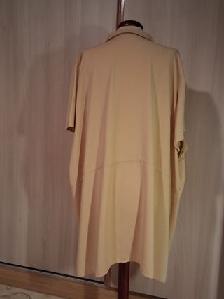 Vestido/Blusón Beige Amplio Talla XXXL