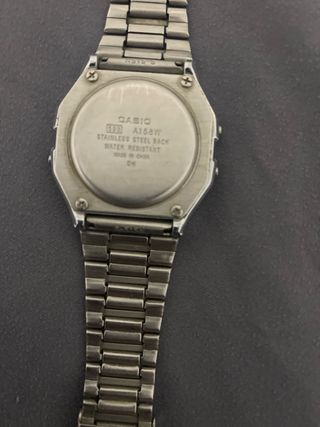 Reloj Casio Digital Plata