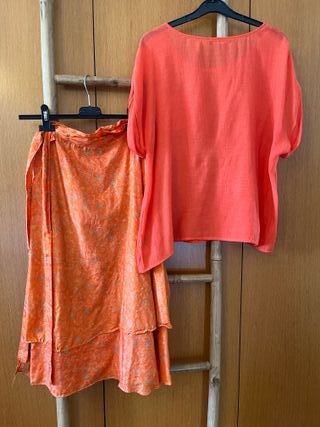 Conjunto falda india y blusa Atmosphere