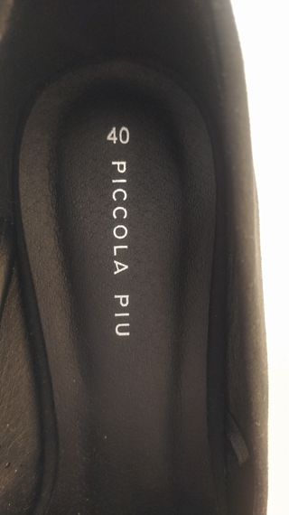 Zapatos de salón PICCOLA PIU negros talla 40