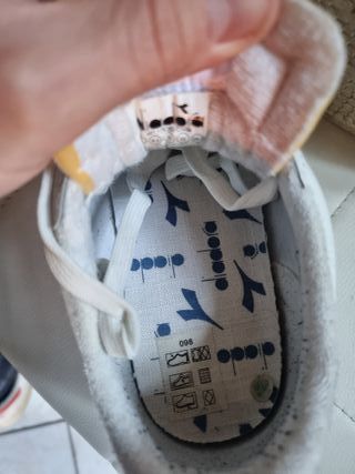 Scarpe Diadora Bianche N.42