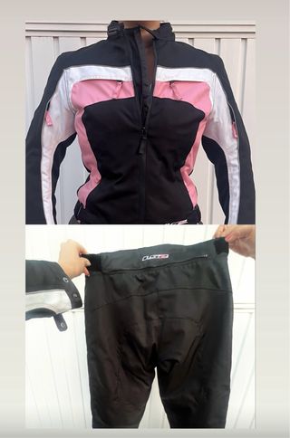 Conjunto Moto Mujer Chaqueta y Pantalón