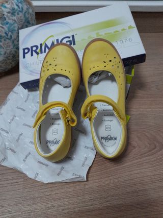 Sandalias Primigi Niña Talla 34 Amarillas