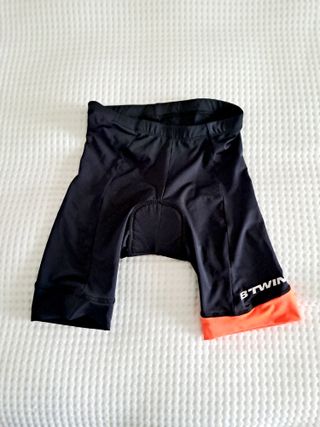 Conjunto Ciclismo Infantil B'Twin Naranja/Negro