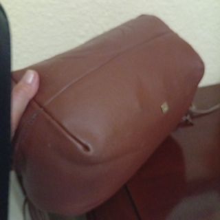 Bolso Piel Marron Camel Purificación García