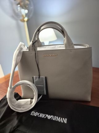 Bolso Emporio Armani Gris