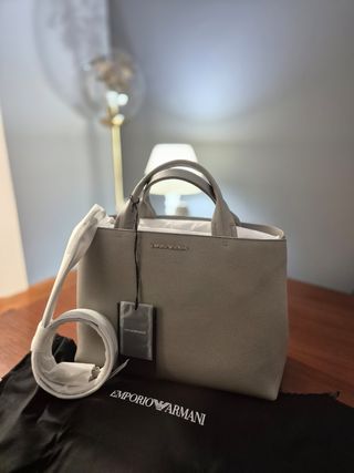 Bolso Emporio Armani Gris
