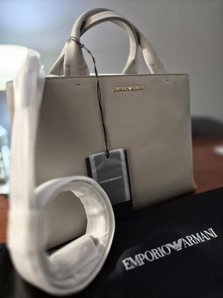 Bolso Emporio Armani Gris