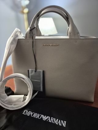 Bolso Emporio Armani Gris