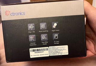 Ctronics Cámara Vigilancia 4K Ultra HD